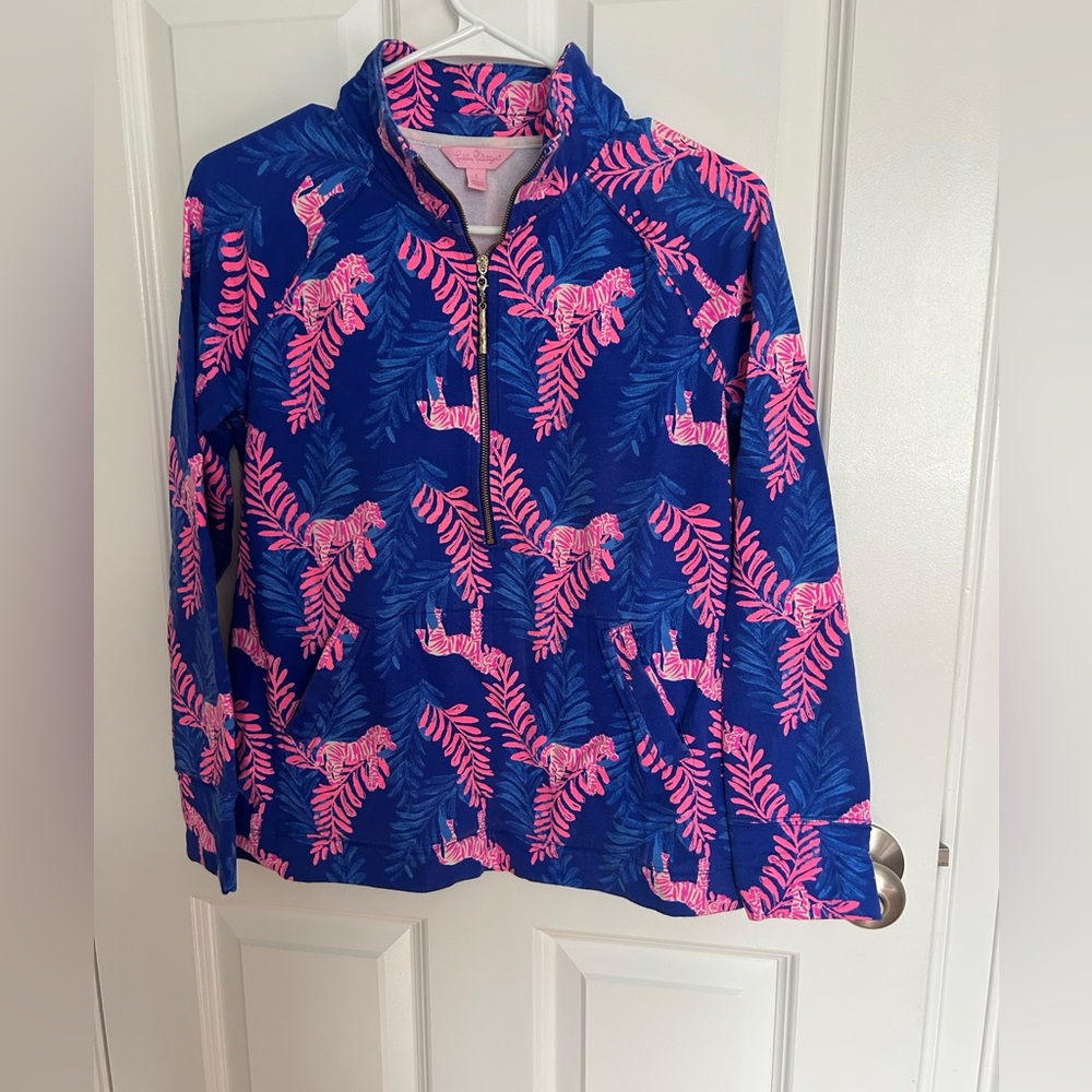 Lilly Pulitzer 1/4 zip pullover
